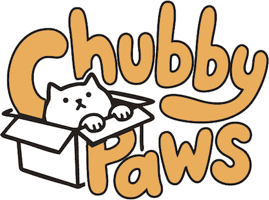 ChubbyPaws — a chubby cat in a box